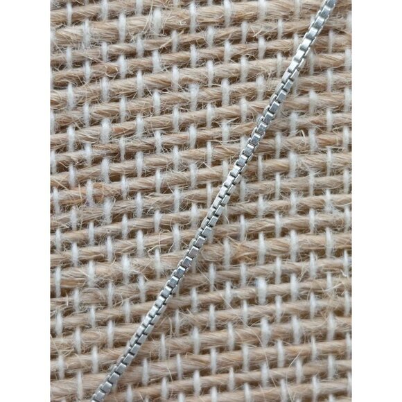 Pretty Sterling Silver Opal & Marcasite Pendant Necklace Box Chain Signed CW 18" - Picture 5 of 7